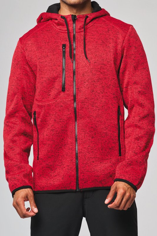 Veste à capuche chinée homme – Image 14