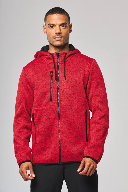 Veste à capuche chinée homme – Image 11