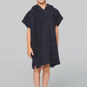 Poncho éponge à capuche enfant
