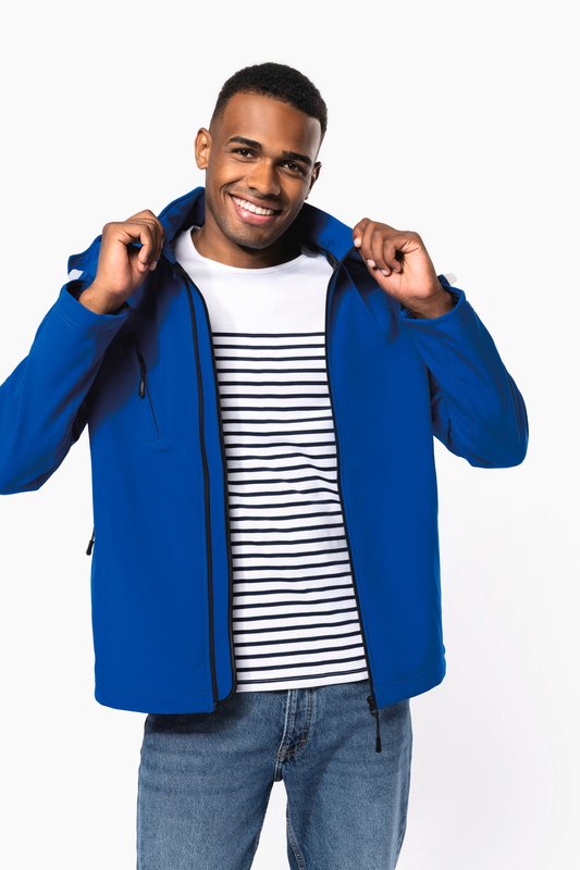 Veste softshell à capuche amovible homme – Image 4