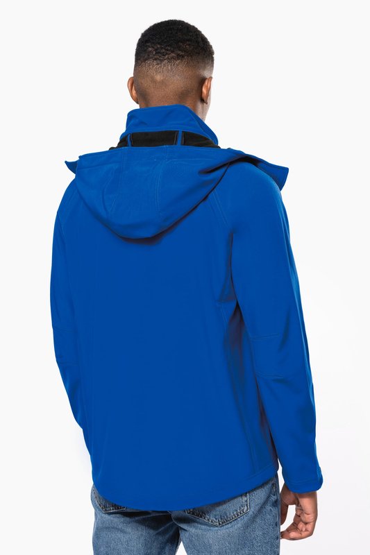 Veste softshell à capuche amovible homme – Image 3