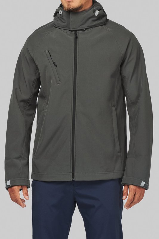 Veste softshell à capuche amovible homme – Image 16