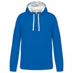 Bleu royal clair / Blanc