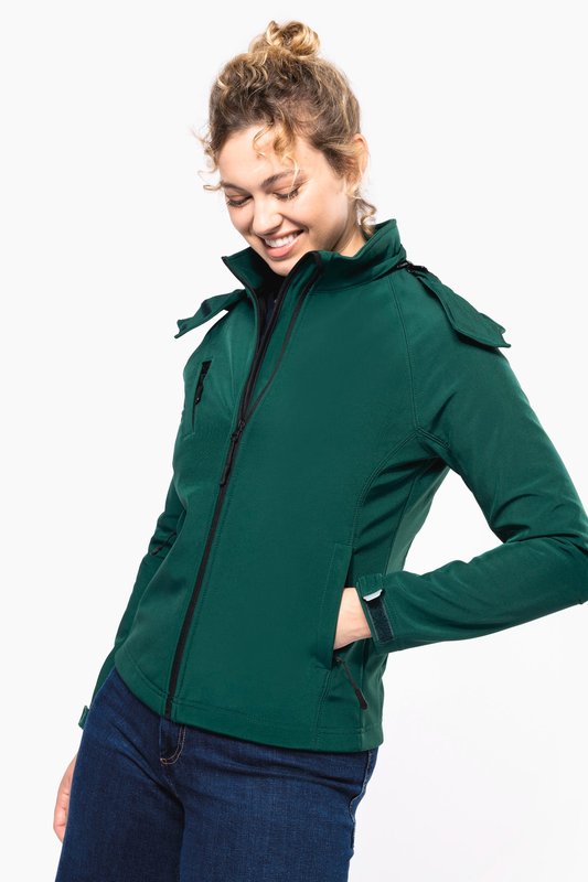 Veste softshell à capuche amovible femme – Image 19
