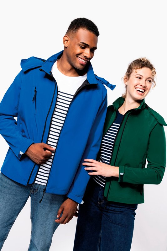 Veste softshell à capuche amovible femme – Image 9