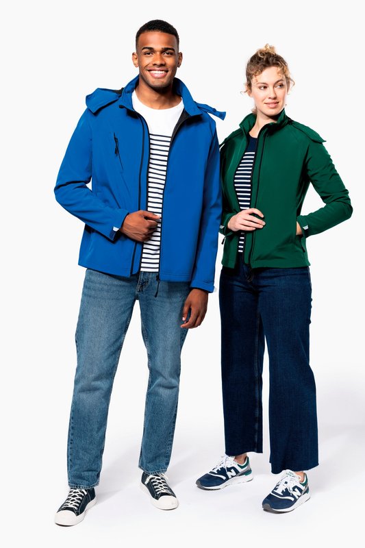 Veste softshell à capuche amovible femme – Image 8