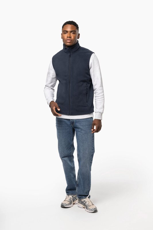 Bodywarmer micropolaire écoresponsable unisexe – Image 10
