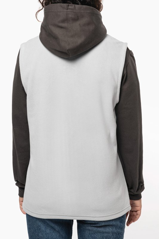 Bodywarmer micropolaire écoresponsable unisexe – Image 21