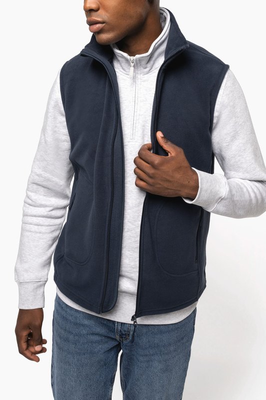 Bodywarmer micropolaire écoresponsable unisexe – Image 18