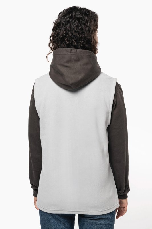 Bodywarmer micropolaire écoresponsable unisexe – Image 6