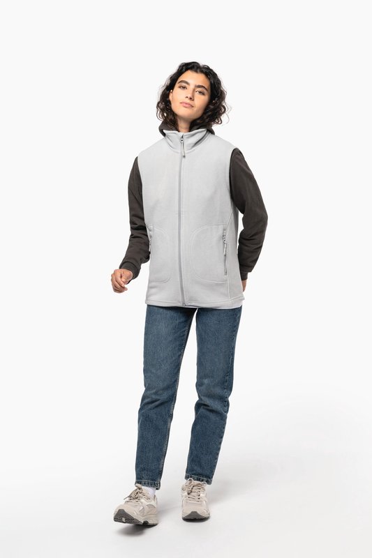 Bodywarmer micropolaire écoresponsable unisexe – Image 16