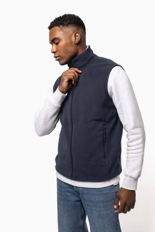 Bodywarmer micropolaire écoresponsable unisexe – Image 3