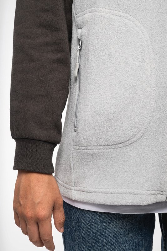 Bodywarmer micropolaire écoresponsable unisexe – Image 9