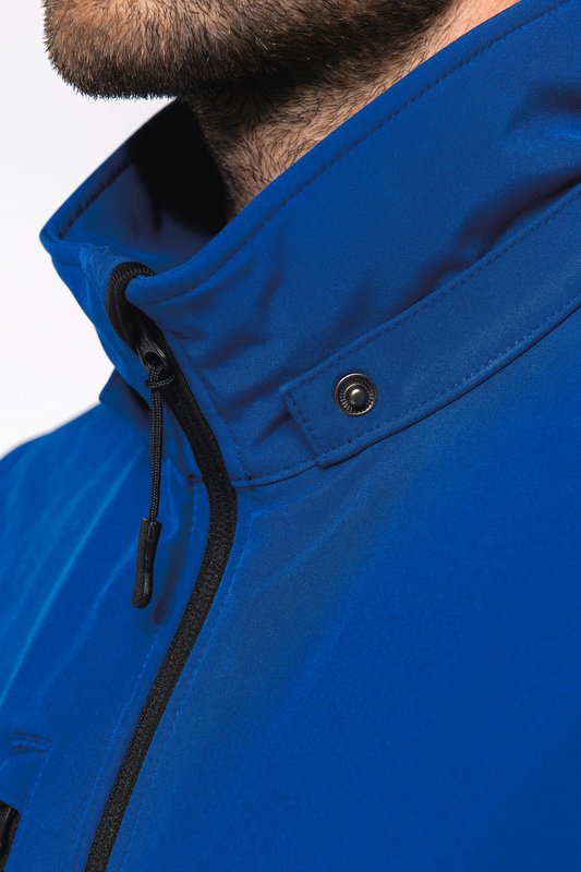 Veste Softshell 3 couches à capuche avec manches amovibles unisexe – Image 18