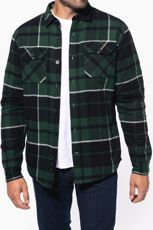 Surchemise à carreaux doublée sherpa homme – Image 19