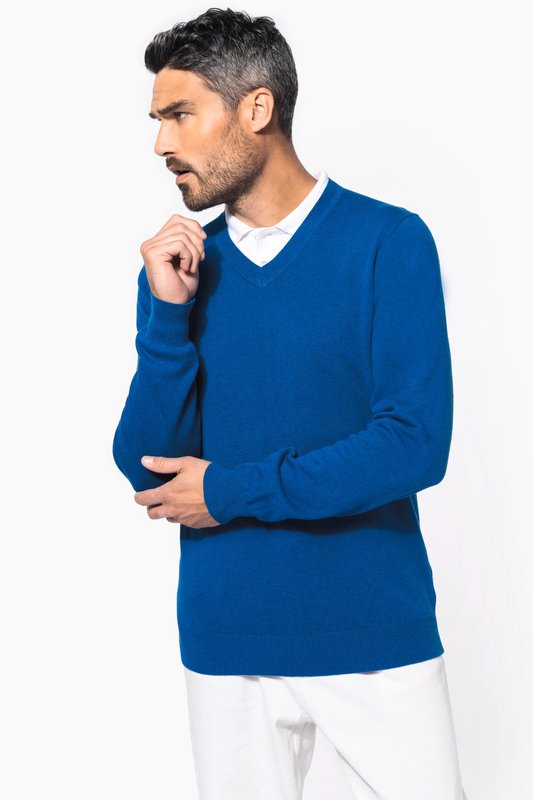 Pullover premium col V – Image 4