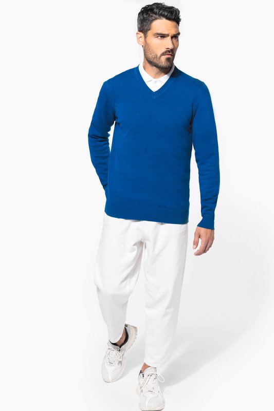 Pullover premium col V – Image 5