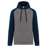 Gris chiné / Marine sportif