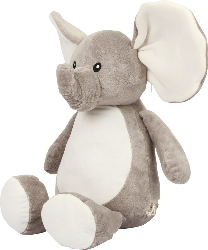 Peluche zippée Éléphant – Image 3