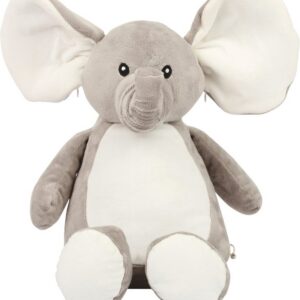 Peluche zippée Éléphant