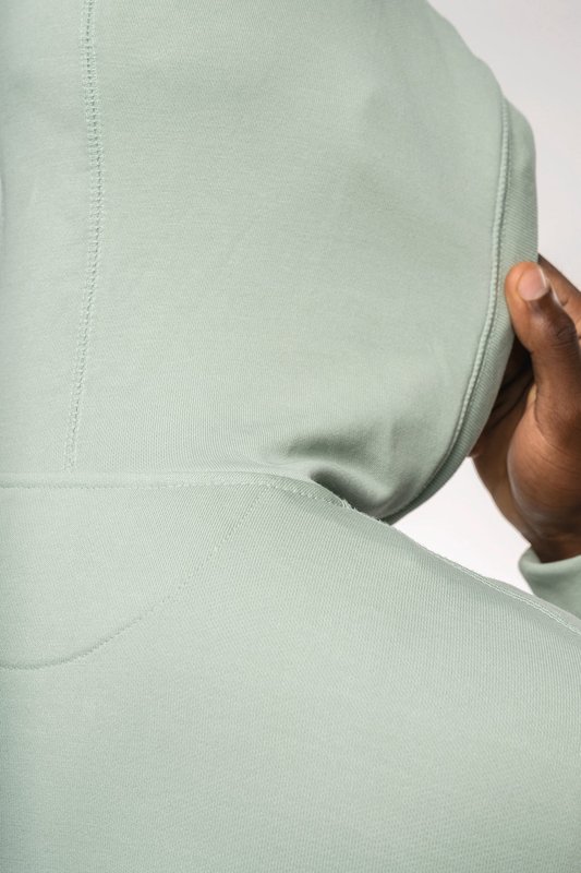 Sweat-shirt french terry écoresponsable zippé à capuche unisexe – Image 7