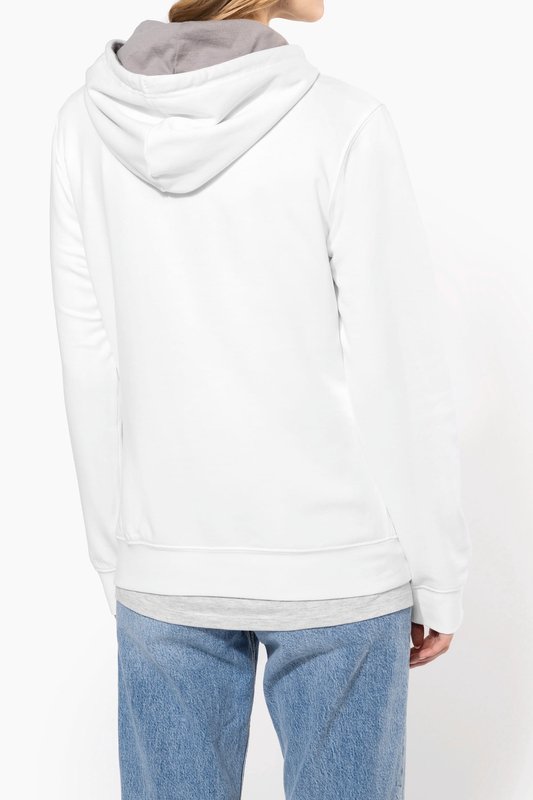 Sweat-shirt capuche contrastée femme – Image 14