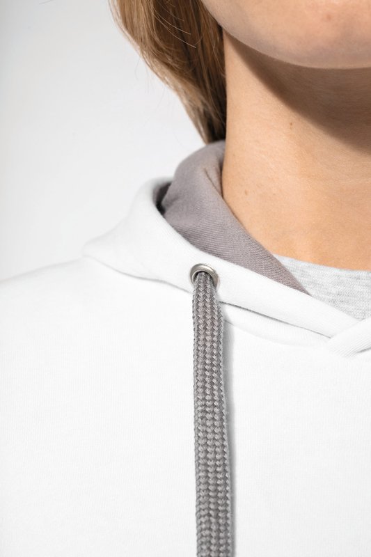 Sweat-shirt capuche contrastée femme – Image 5
