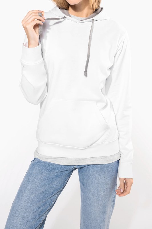 Sweat-shirt capuche contrastée femme – Image 15