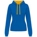 Bleu royal clair / Jaune