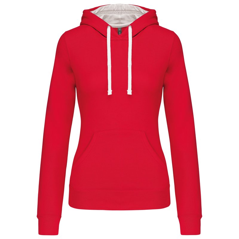 Sweat-shirt capuche contrastée femme – Image 28