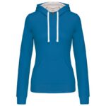 Bleu tropical / Blanc