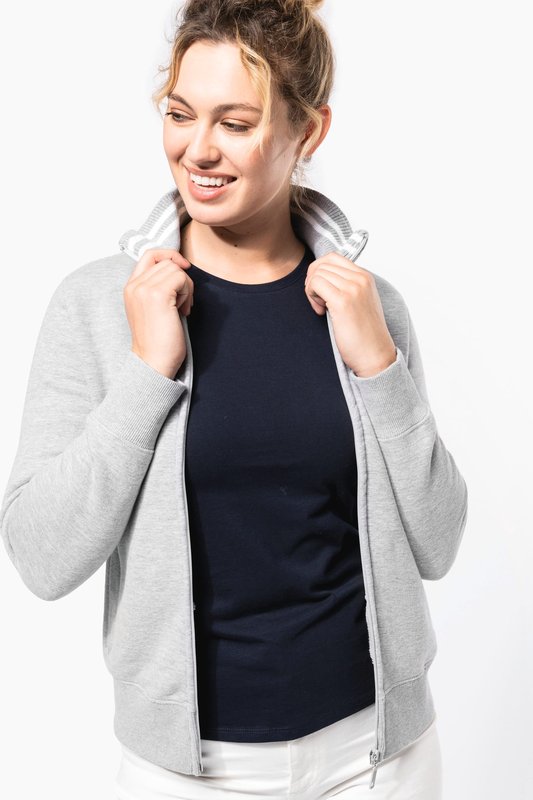 Veste molleton zippée femme – Image 4