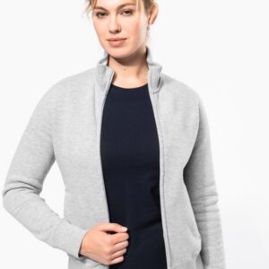 Veste molleton zippée femme