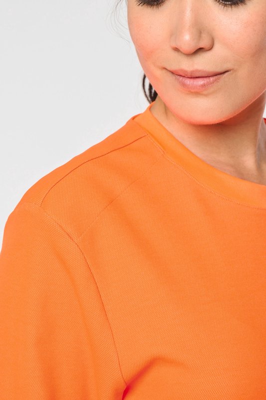 T-shirt unisexe écoresponsable manches longues coton/polyester – Image 10