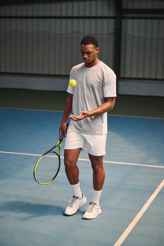 T-shirt de padel bicolore à manches raglan homme – Image 14