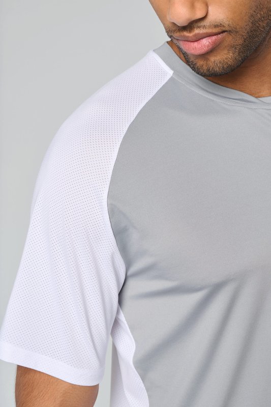 T-shirt de padel bicolore à manches raglan homme – Image 5