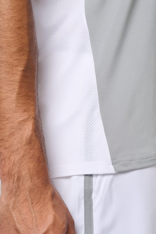T-shirt de padel bicolore à manches raglan homme – Image 8