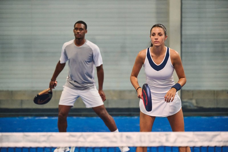 T-shirt de padel bicolore à manches raglan homme – Image 17