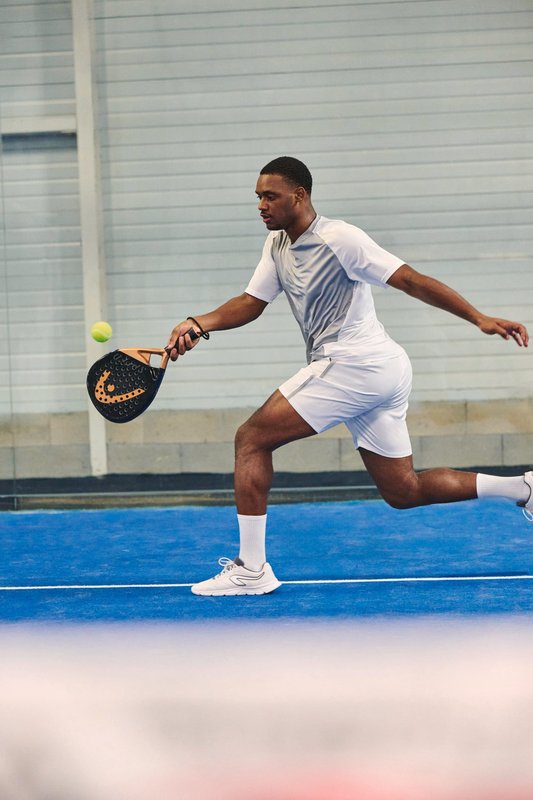 T-shirt de padel bicolore à manches raglan homme – Image 11