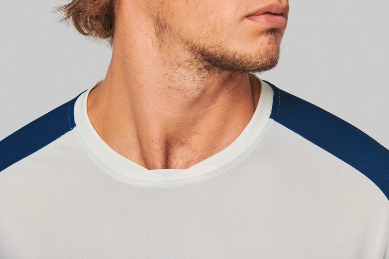 T-shirt de padel bicolore à manches raglan homme – Image 10