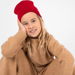 Bonnet enfant tricoté