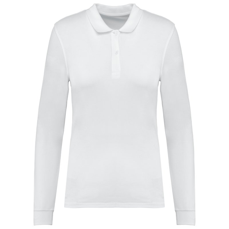 Polo piqué manches longues Bio180 femme – Image 19