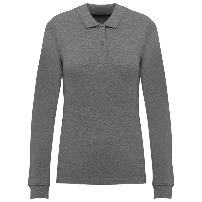 Polo piqué manches longues Bio180 femme – Image 17