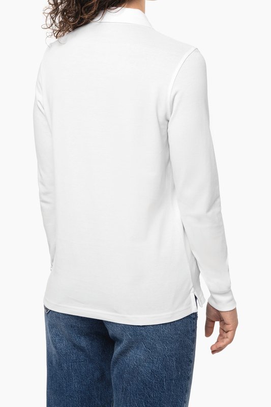 Polo piqué manches longues Bio180 femme – Image 15