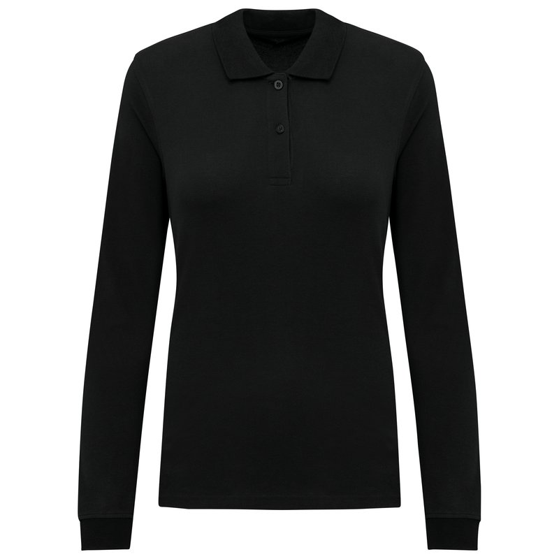 Polo piqué manches longues Bio180 femme – Image 16