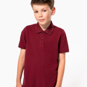 Polo piqué Bio180 enfant