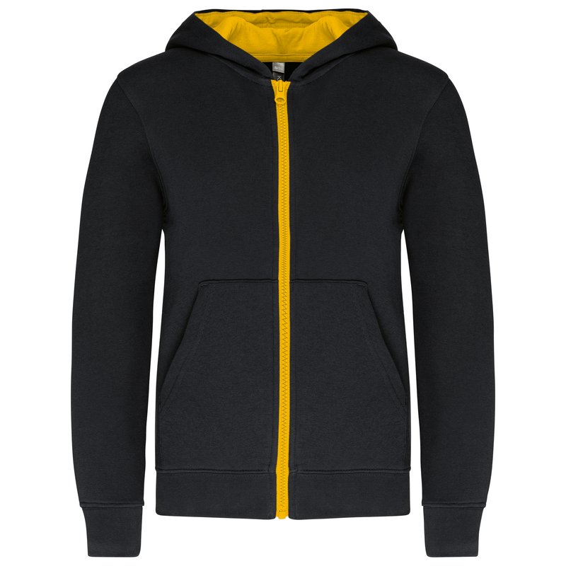 Sweat-shirt zippé capuche enfant – Image 14
