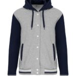 Gris Oxford / Marine / Blanc