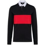 Noir / Rouge sportif