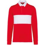 Rouge sportif / Blanc